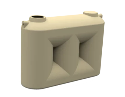 POLY RAINWATER TANK SLIMLINE  UV- stabilized 1.05W  X 1.96H  X 3.25L (AWCT5000SLIM)