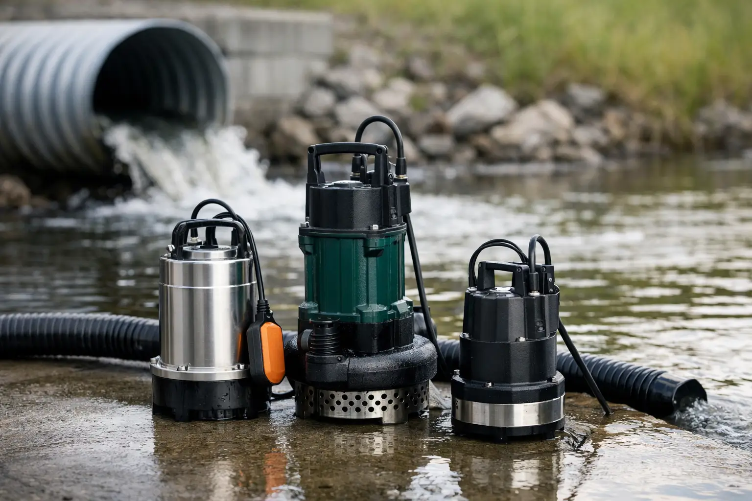 Choosing the Right Submersible Pumps for Drainage