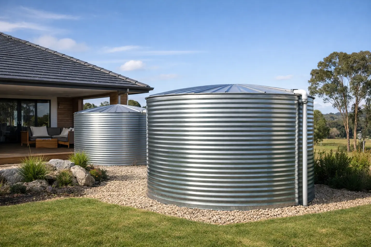Round Steel Rainwater Tanks: Built for Australian Homes