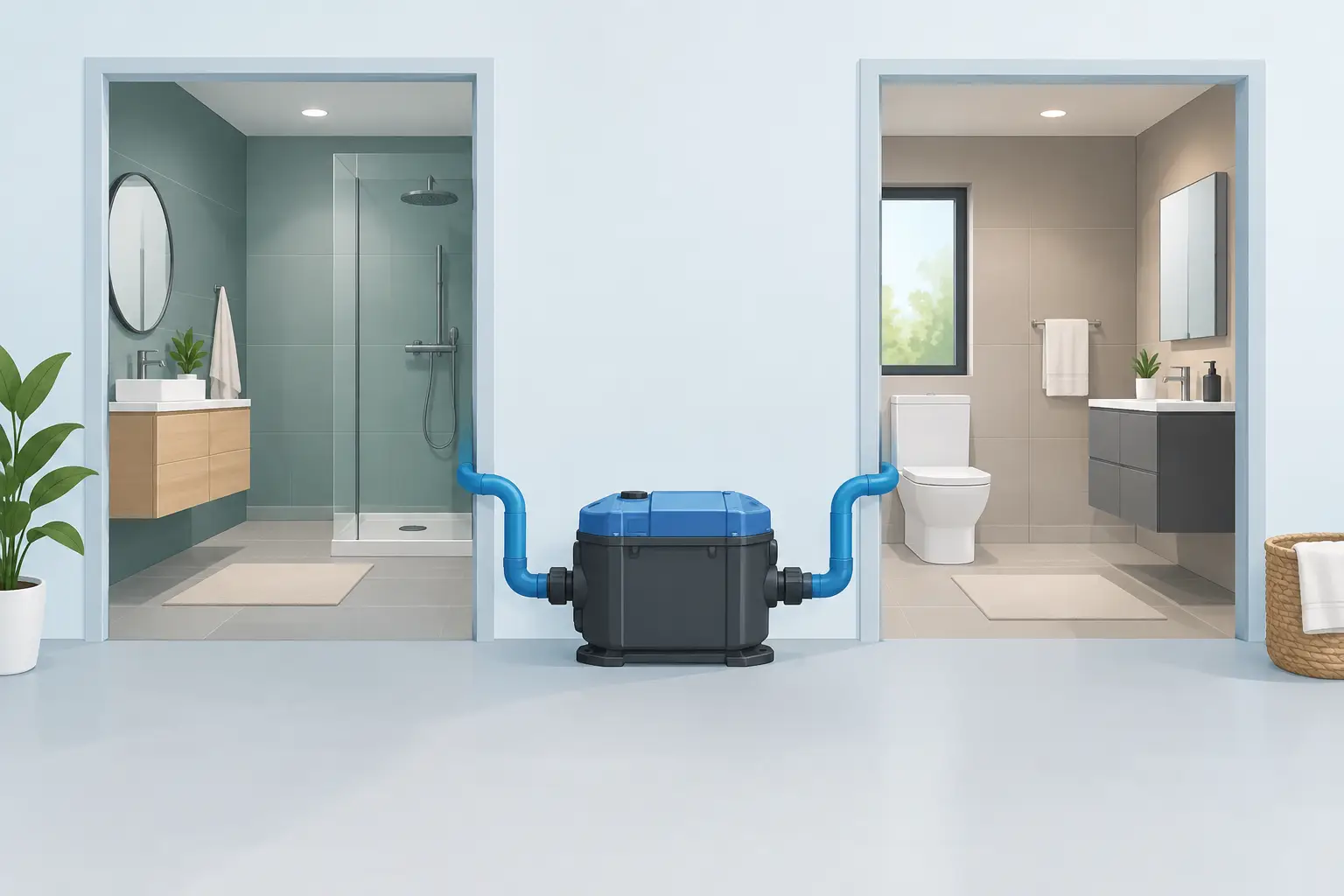 What Pump Suits Two Bathrooms? Practical Guide