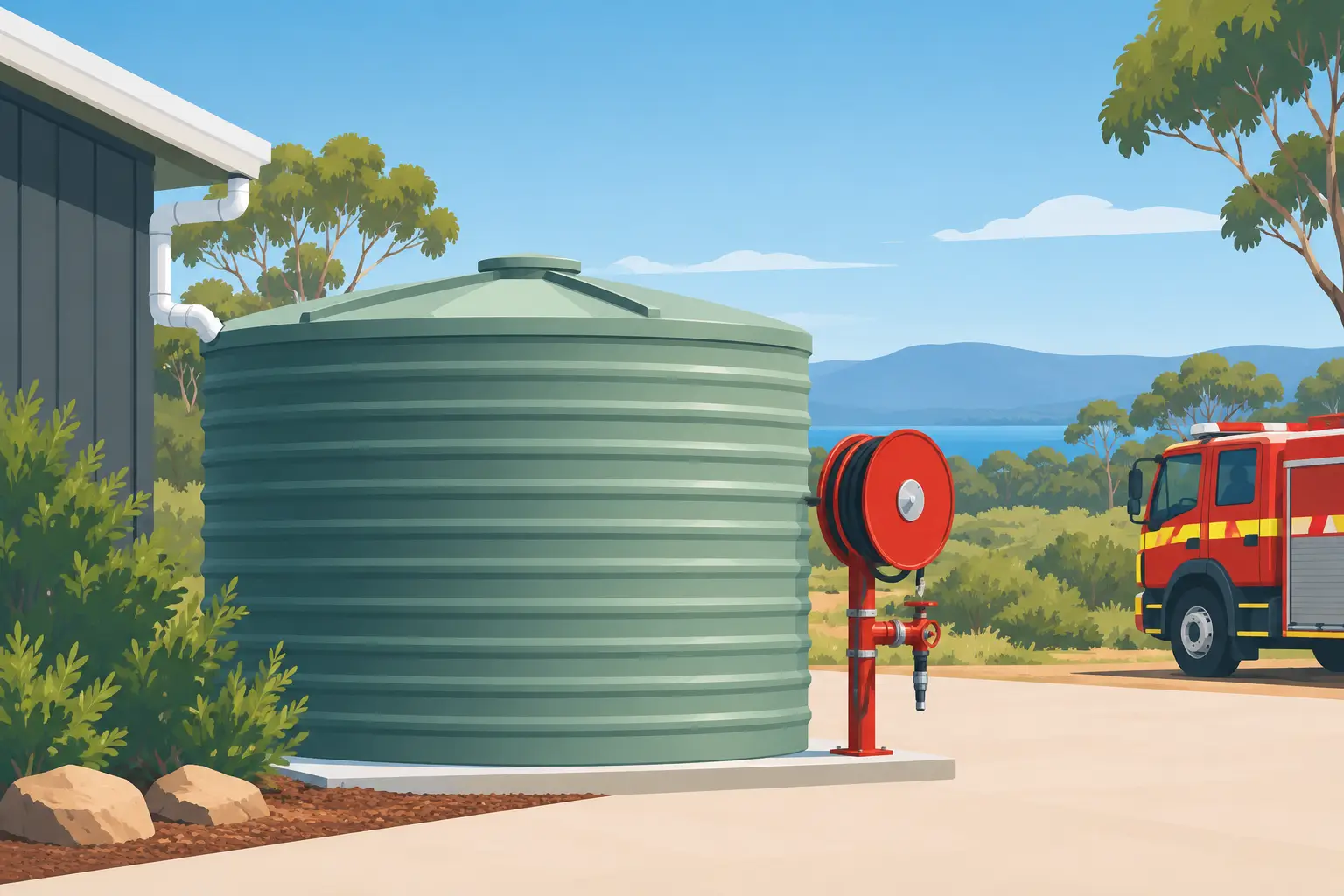 Fire Water Storage Requirements in Australia