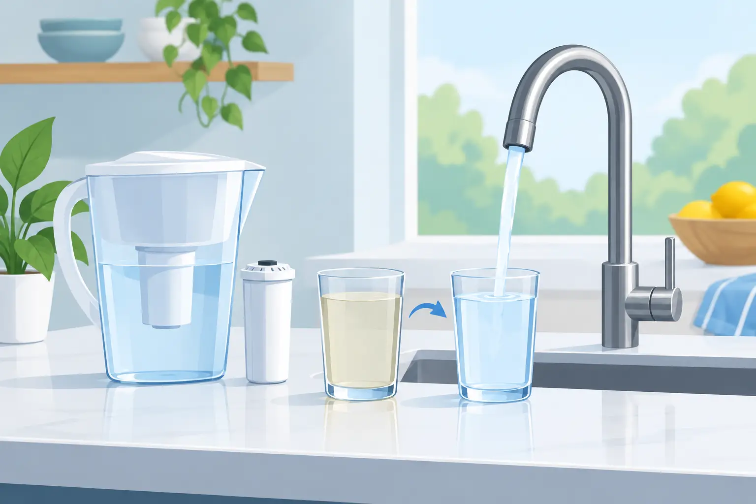 How to Improve Chlorinated Tap Water at Home